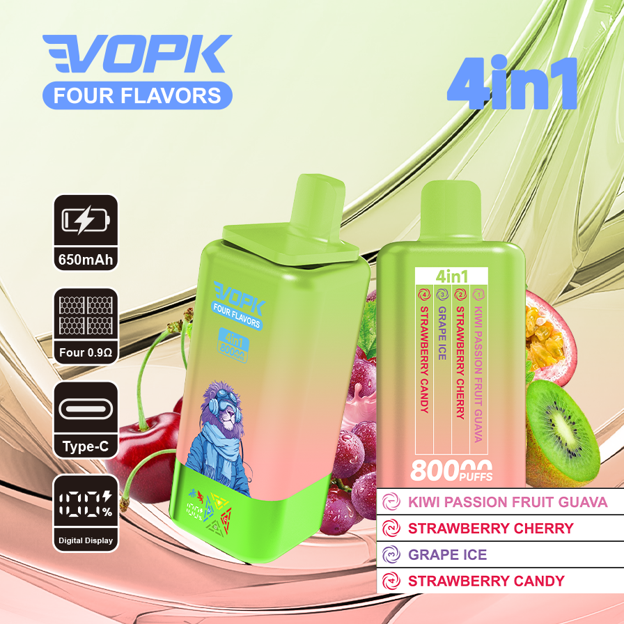 VOPK Four flavors 80000puffs Vape - Image 5