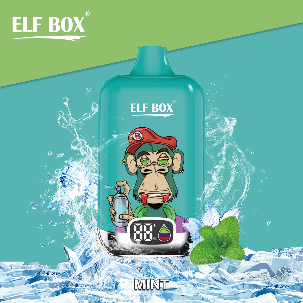 Elf Box Metaverse Monkey Series 12000 Puffs Digital Display Vape - Image 25