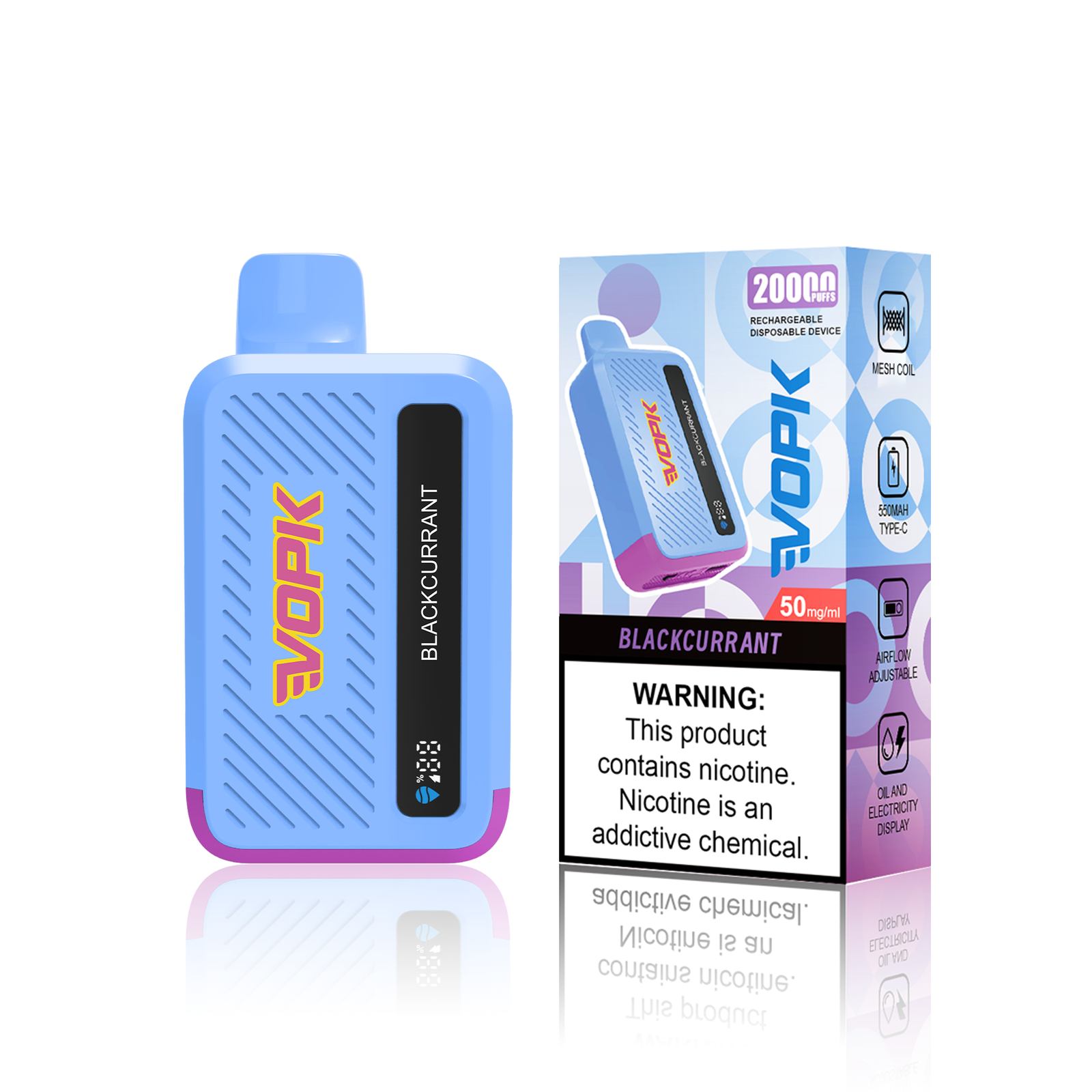 VOPK cool bar 20000puffs Vape - Image 8