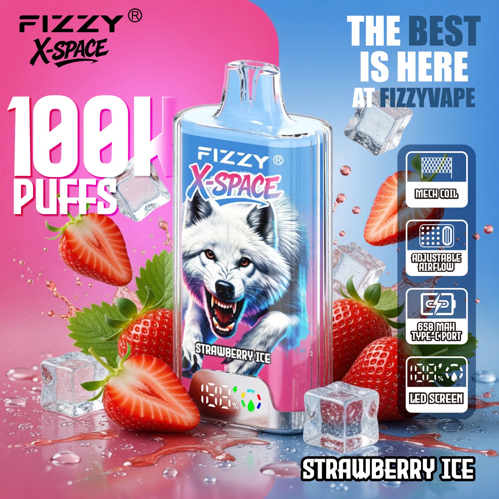 X-SPACE 100000 PUFFS Vape - Image 9